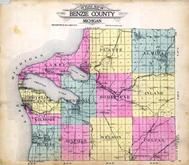 Benzie County Outline Map